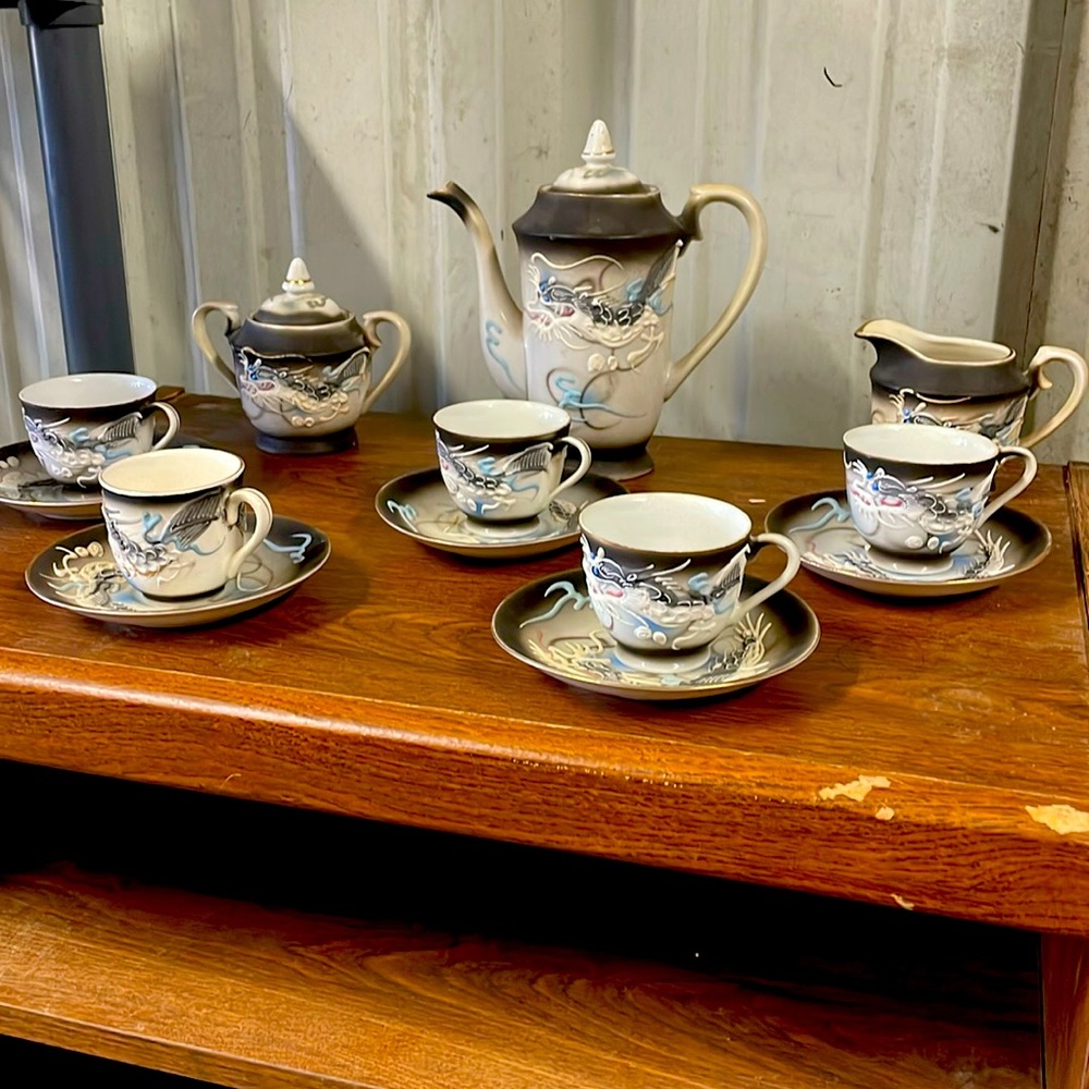 Vintage Japanese Tea Set